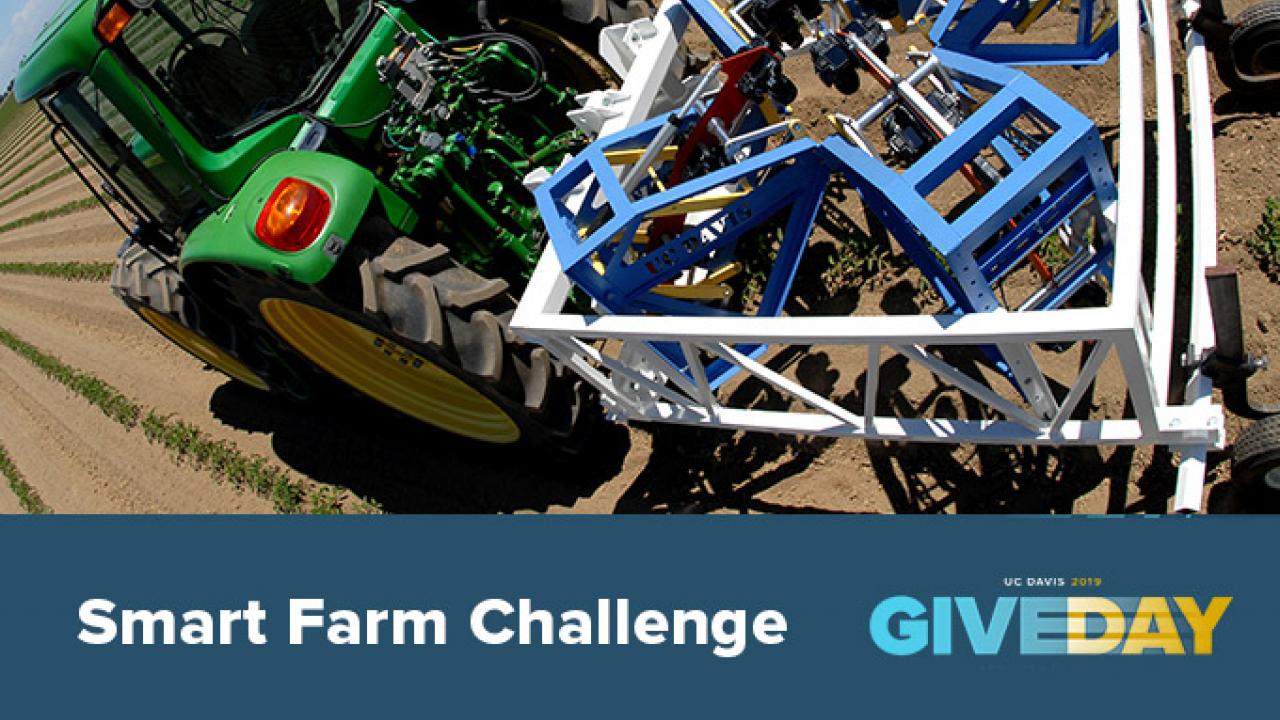 SmartFarm Challenge UC Davis Give Day