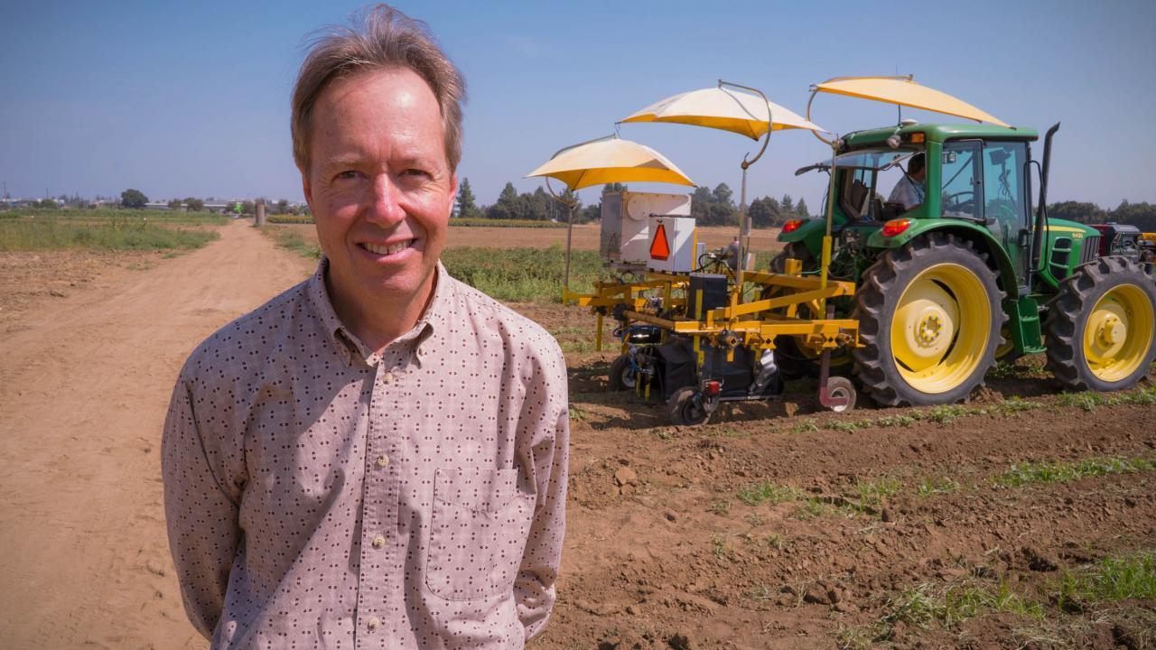 Professor David Slaughter David Slaughter in field