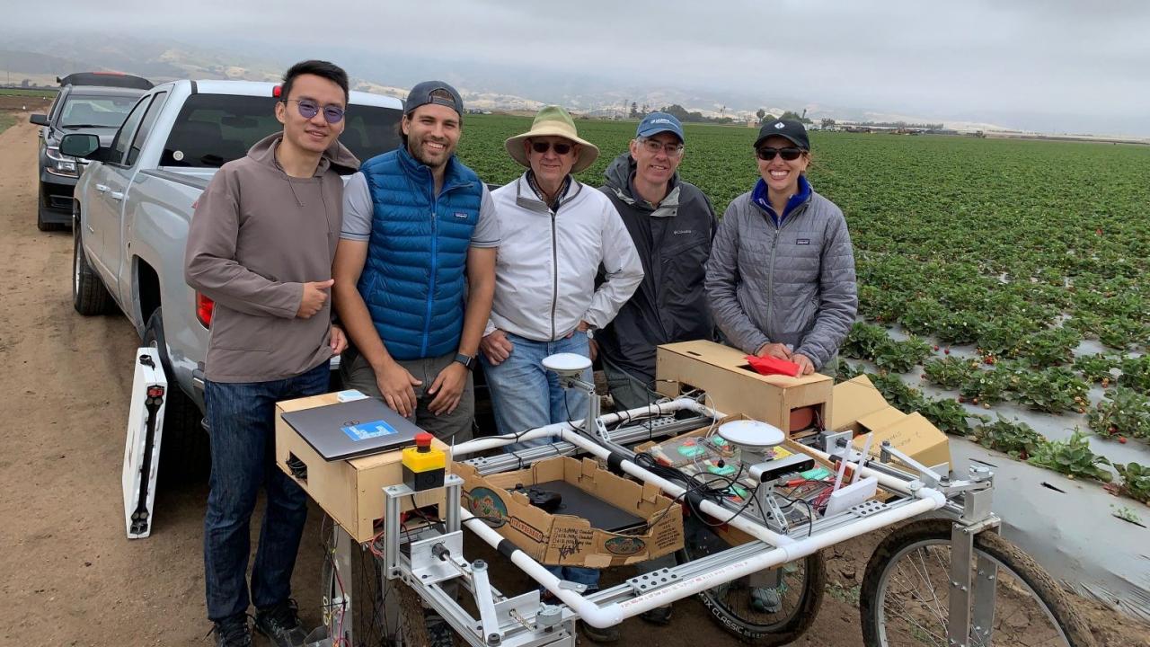 uc davis biological agricultural engineering harvest robots stavros vougioukas