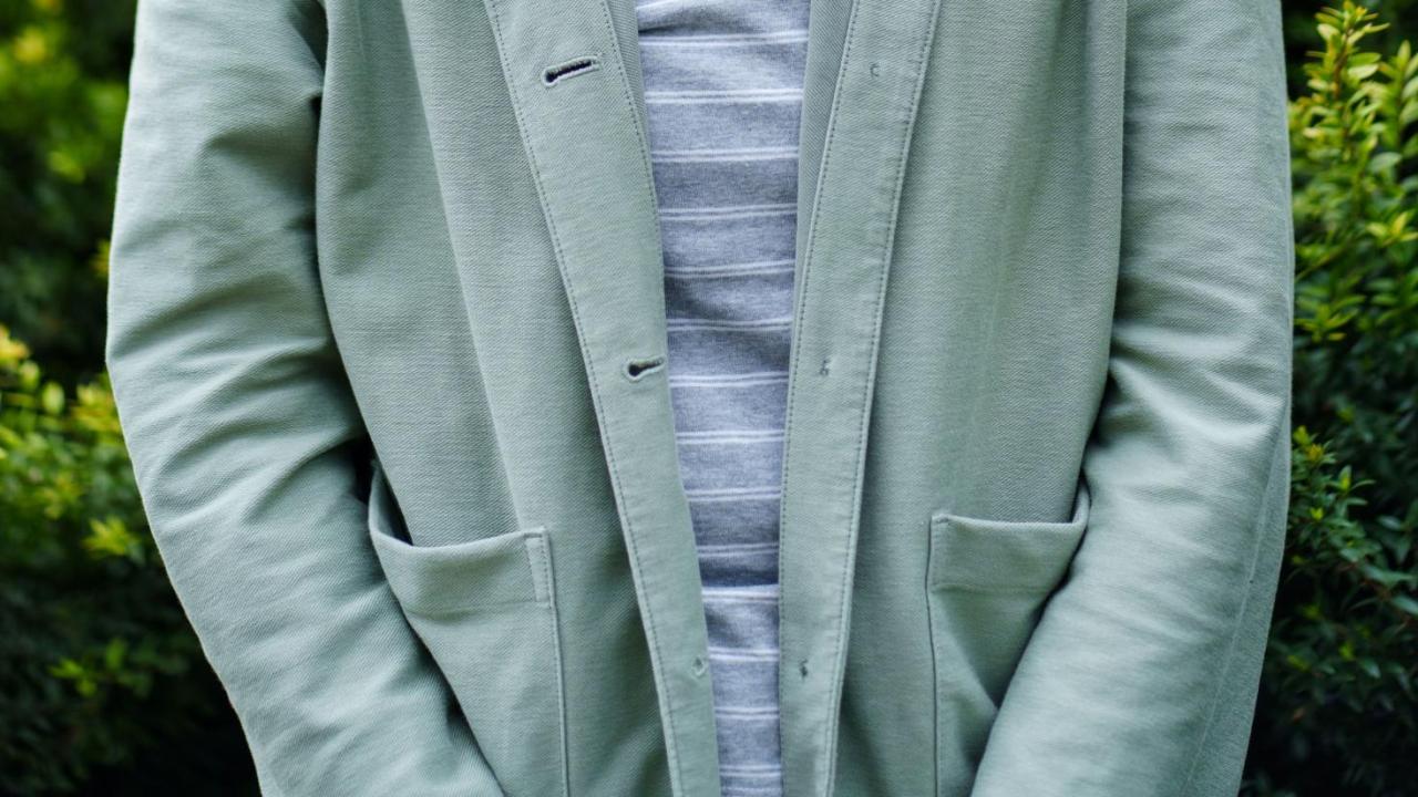 Vivian Vuong wearing a green jacket