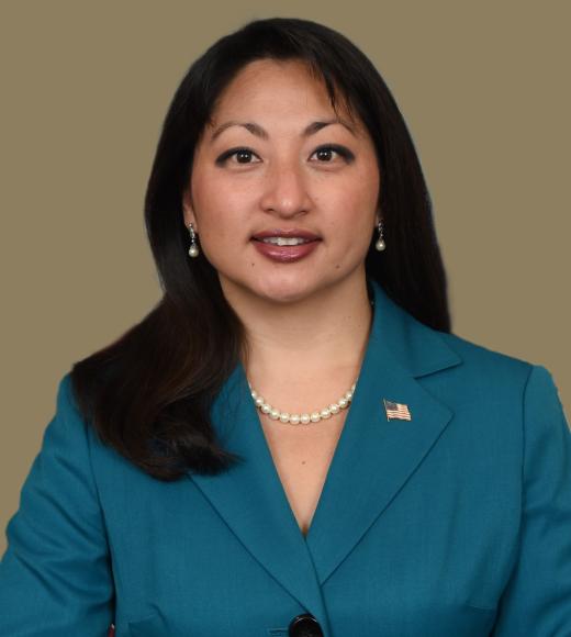 A portrait of Helen Kim