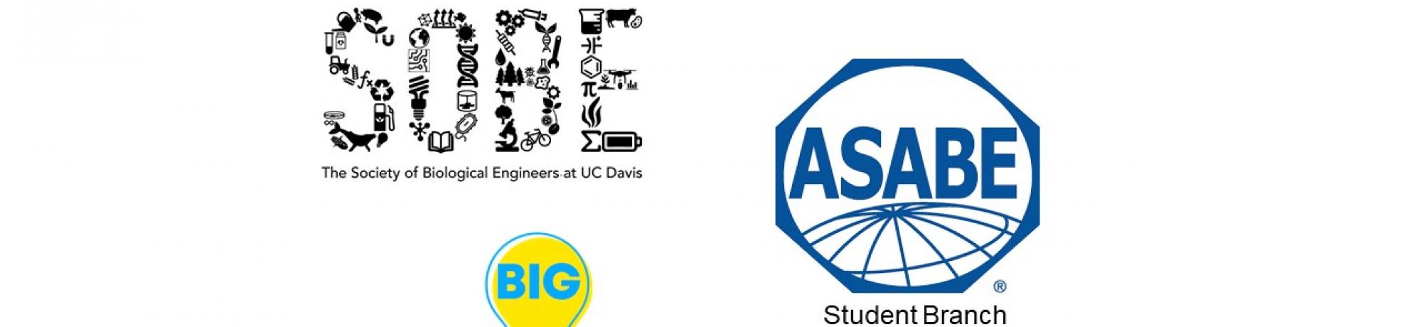 ASABE Student Branch, SOBE, BIG Biological and Agricultural Engineering Academic Clubs
